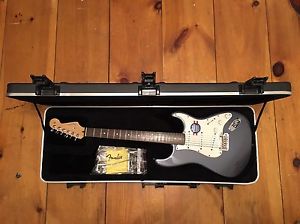 NEW 2008 Fender American Standard Stratocaster Metallic Frost w/ Hardshell Case