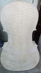 TOP grade  White Cello 4/4 size  unvarnished cello with ebony fingerboard