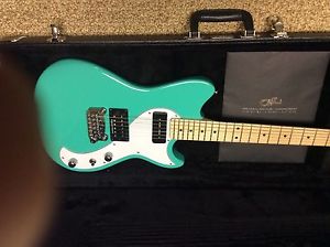 G&L USA Fallout Electric Guitar - Belair Green With Tremolo