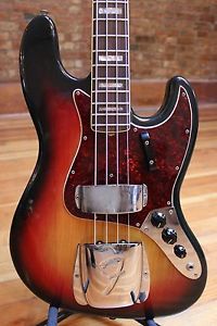 Fender Jazz Bass 1969 Sunburst w/ Original Case - Vintage / All Original