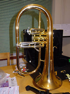 Jupiter JFH1100R intermediate rose brass flugelhorn outfit NEW with stand