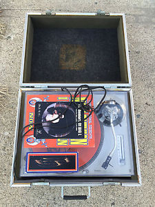 Technics SL-1200 MK2 Direct Drive Turntables with Road Case(s) ( PAIR )