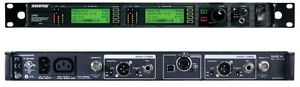 Shure UHF-R UR4D+ Dual-Channel Wireless UHF Receiver for UR2 - H4 Band - New!