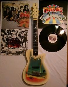 GRETSCH Traveling Wilburys TW 100 Electric Guitar Case Vinyl Record Lp RARE MINT