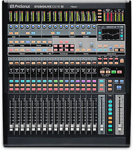 PreSonus StudioLive CS18AI Ethernet/AVB Control Surface 18 Moving Faders new!