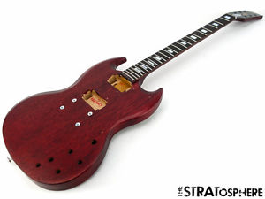 2017 Gibson USA SG Special HP BODY & NECK American Block Inlays Satin Cherry