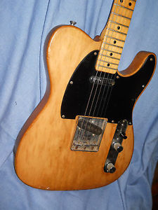 1970 Fender Telecaster electric guitar...stripped finish, vintage vibe!