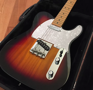 American custom Fender Telecaster 2014 - 3 Color Sunburst