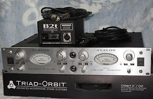 Avalon AD-2022 Dual Mono Microphone Preamplifier (Very Good Condition)