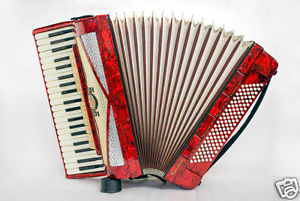 ROYAL STANDARD MONTANA GERMAN PIANO ACCORDION 120 BASS BUTTON ACORDEON ACCORDEON