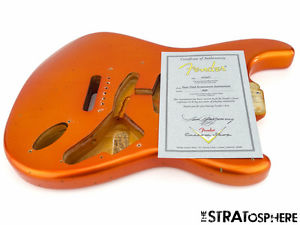 Fender Custom Shop Postmodern Journeyman Relic Stratocaster BODY Strat Tangerine