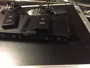 shure slx4 Dual receivers With Lav Packs