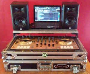 PIONEER JDDJ-SX-N Limited Edition GOLD Controller JBL LSR305 Odyssey Slide Case