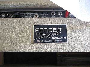 $800!! Fender CONCERT AMP HEAD--BLACKFACED---CUSTOM BUILT--COMPLETELY hand-wired