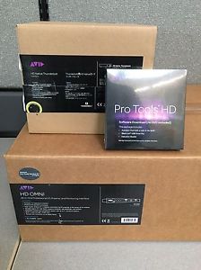 Avid HD Omni With HD Native Thunderbolt  with Unopened Pro Tools HD 12