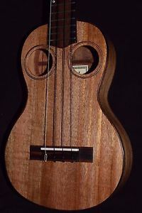 Mele Mango Double Puka (2-hole) Concert Ukulele