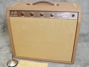 STUNNING near MINT condition original 1963 brownface Fender Princeton amp combo