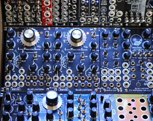 Blue Lantern Modules 12U Elite Analog Modular synthesizer Color RGB