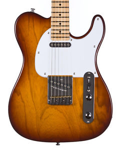 G&L Tribute ASAT Classic Guitar, Tobacco Sunburst, Maple Fingerboard +Cable