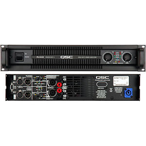 QSC PL340 Powerlight 3 Series Power Amplifier PL 340 4000w Lightweight Chassis