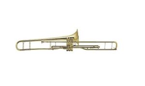 Vincent Bach stradivarius v16 Trombone a pistoni sib do da ri-cromare anni 80