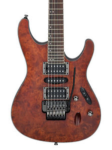Ibanez S770PB-CNF S-serie E-gitarre, Dunkelgrau Braun Flach (NEU)