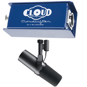 Shure SM7B Dynamic Vocal Speech Recording Microphone + Cloud CL-1 Cloudlifter