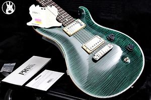 ✯COLLECTORS✯ PRS USA Custom 24 McCarty✯ Teal Blue + Rosewood✯2000✯ AAA+ Ten Top✯