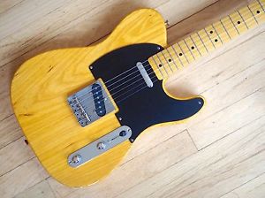 2010 Fender Telecaster '52 Vintage Reissue Electric Guitar TL52 Ash Japan MIJ