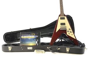 2001 Gibson Flying V Electric Guitar - Vintage Cherry w/ Gibson Case