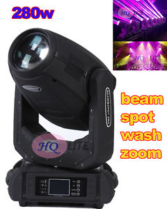 HQLITE Osram 280W 10R Beam Spot Wash 3in1 Zoom Moving Head Light Beam Beam 10R