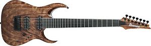 Ibanez RGAIX7U-ABS Antique Brown Stained Iron Label 7 String Guitar