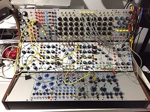Buchla Modular Synthesizer 18 panel unit
