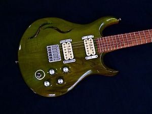 Red Rose Crossroad 7 full hollow body Made in USA