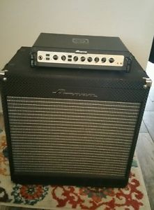 ampeg pf500 bass head and pf210he cabinet