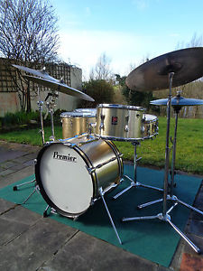 Vintage Premier drumset - Golden Sun 20/16/14/12