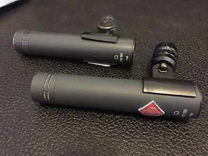PAIR Neumann KM-184 Small Diaphragm Condenser microphones Mic 2 KM 184 mics