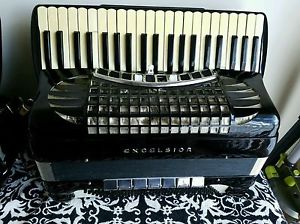 accordion exselsior symphony grand /4/5/ hand made reeds made in usa