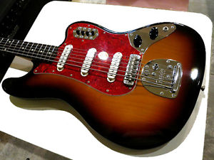 Fender Japan 6-strings Electric BASS VI Used '91-'92 Reissue Model Sunburst F/S