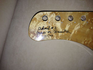 Custom Guitar Neck Hamiltone from original SRV (also Fender Player) Builder