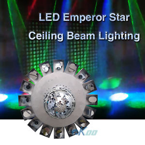 LED Emperor Star Ceiling Beam Lighting DMX512 DJ Bar KTV Pub Disco
