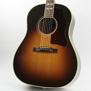 2011 Gibson Southern Jumbo New Vintage HG Sunburst Banner Logo W/ OHSC!