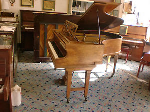 GRAND overstrung HOPKINSON ROLLER grand 5FT mahogany  free local deliver £450