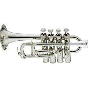 Amati ATR-383 Series Bb/A Piccolo Trumpet With Silver Finish