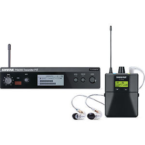 Shure PSM300 Personal In-Ear Monitor System P3T P3RA SE215 P3TRA215CL-J13