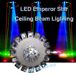 LED Emperor Star Ceiling Beam Lighting DMX512 DJ Bar KTV Pub Disco