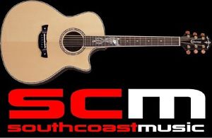 New* CRAFTER PK BUBINGA BACK & SIDES PEACOCK ACOUSTIC ELECTRIC GUITAR SOLID TOP