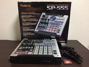 ex+++ Boss Roland SP-555 Sampler Drum machine #c18