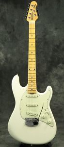 NEW MUSIC MAN Cutlass Ivory White Rosewood Fingerboard guitar From JAPAN/456