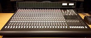 Mackie 24 channel 8 buss Analog mixing console with meter bridge & power supply
